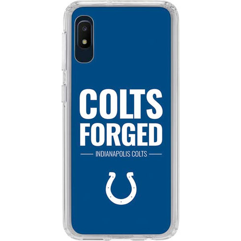 NFL Indianapolis Colts Team Motto Galaxy A10e Clear Case
