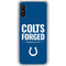 NFL Indianapolis Colts Team Motto Galaxy A10e Clear Case