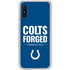NFL Indianapolis Colts Team Motto Galaxy A10e Clear Case