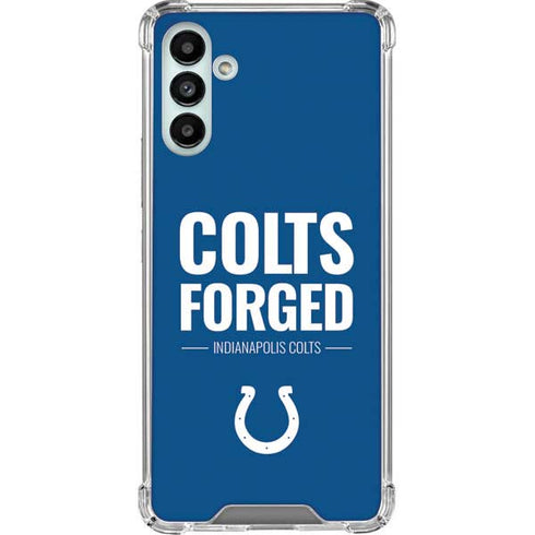NFL Indianapolis Colts Team Motto Galaxy A13 5G Clear Case