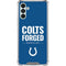 NFL Indianapolis Colts Team Motto Galaxy A13 5G Clear Case