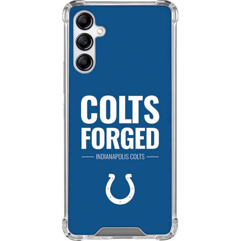NFL Indianapolis Colts Team Motto Galaxy A14 5G Clear Case