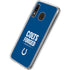 NFL Indianapolis Colts Team Motto Galaxy A20 Clear Case
