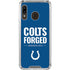 NFL Indianapolis Colts Team Motto Galaxy A30 Clear Case