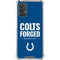 NFL Indianapolis Colts Team Motto Galaxy A32 5G Clear Case