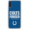NFL Indianapolis Colts Team Motto Galaxy A50 Clear Case