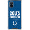 NFL Indianapolis Colts Team Motto Galaxy A71 5G Clear Case