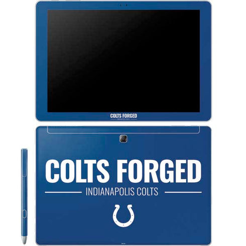 NFL Indianapolis Colts Team Motto Galaxy Book 12in Skin