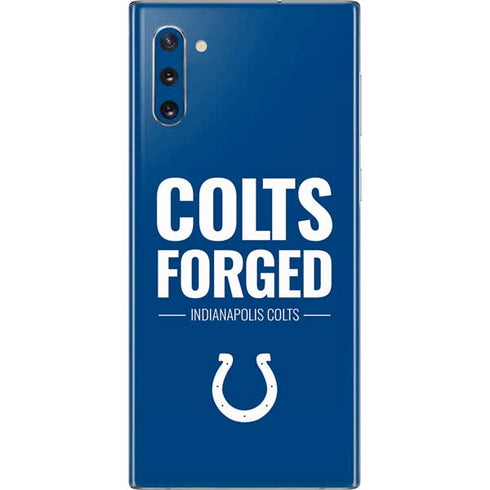 NFL Indianapolis Colts Team Motto Galaxy Note 10 Skin