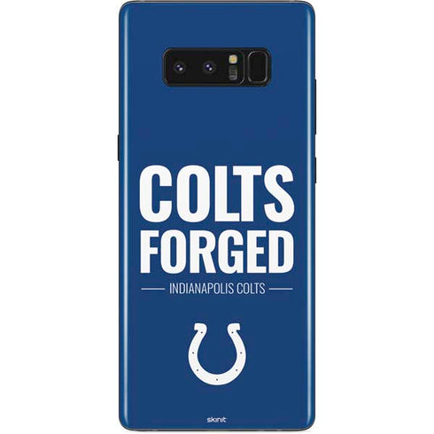 NFL Indianapolis Colts Team Motto Galaxy Note 8 Skin