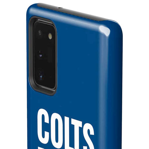 NFL Indianapolis Colts Team Motto Galaxy Note20 5G Pro Case