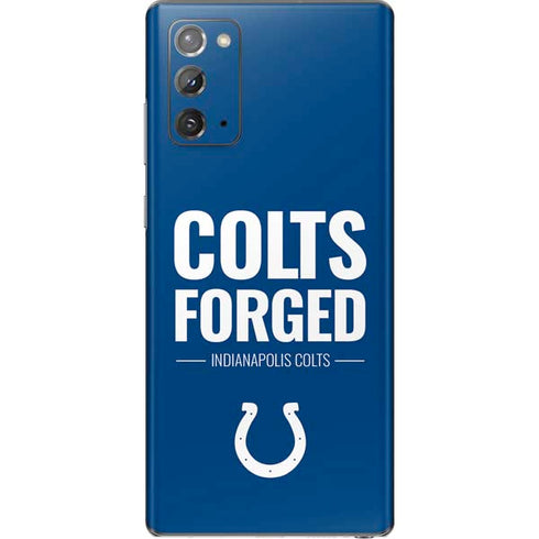 NFL Indianapolis Colts Team Motto Galaxy Note20 5G Skin