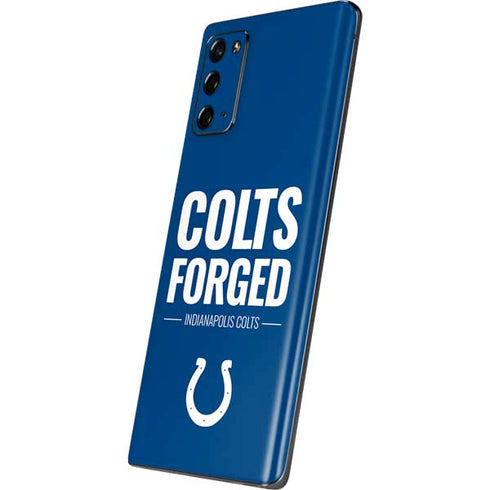 NFL Indianapolis Colts Team Motto Galaxy Note20 5G Skin