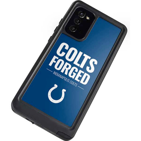 NFL Indianapolis Colts Team Motto Galaxy Note20 5G Waterproof Case