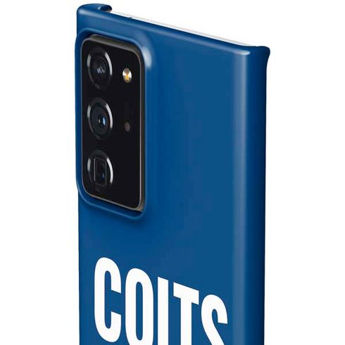 NFL Indianapolis Colts Team Motto Galaxy Note20 Ultra 5G Lite Case