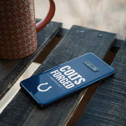 NFL Indianapolis Colts Team Motto Galaxy S10e Skin