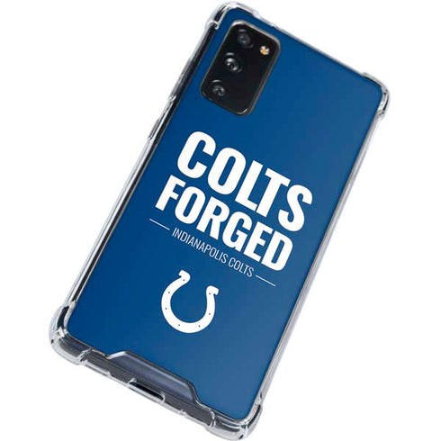 NFL Indianapolis Colts Team Motto Galaxy S20 FE Clear Case