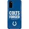 NFL Indianapolis Colts Team Motto Galaxy S20 Lite Case