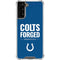 NFL Indianapolis Colts Team Motto Galaxy S21 FE Clear Case