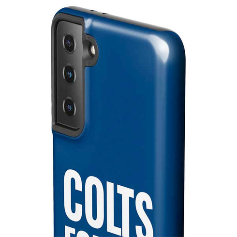 NFL Indianapolis Colts Team Motto Galaxy S21 FE Pro Case