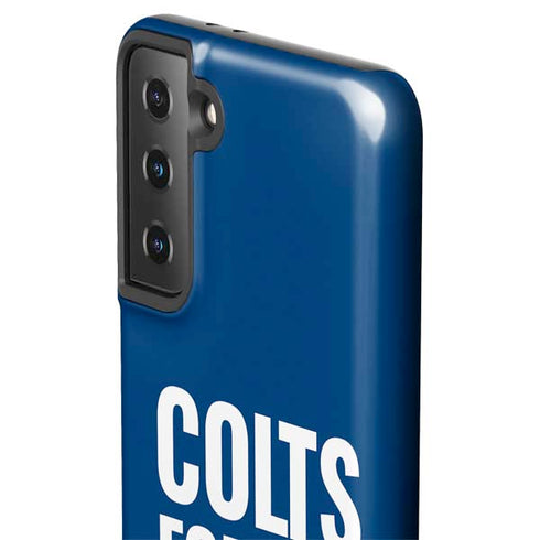 NFL Indianapolis Colts Team Motto Galaxy S21 Plus 5G Pro Case