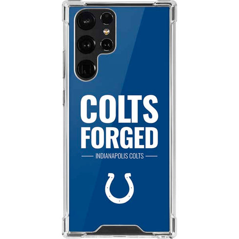 NFL Indianapolis Colts Team Motto Galaxy S22 Ultra Clear Case