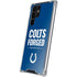 NFL Indianapolis Colts Team Motto Galaxy S22 Ultra Clear Case