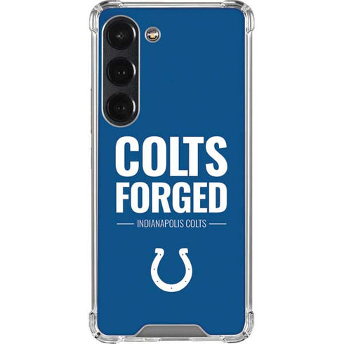 NFL Indianapolis Colts Team Motto Galaxy S23 Clear Case