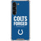 NFL Indianapolis Colts Team Motto Galaxy S23 Clear Case