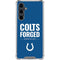 NFL Indianapolis Colts Team Motto Galaxy S23 FE Clear Case