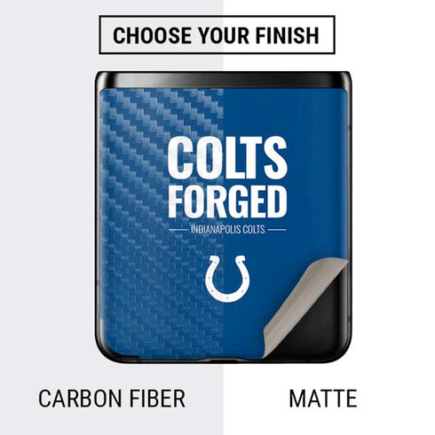 NFL Indianapolis Colts Team Motto Galaxy Z Flip Skin