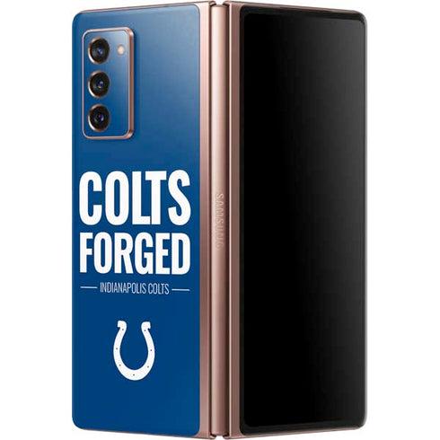NFL Indianapolis Colts Team Motto Galaxy Z Fold2 5G Skin