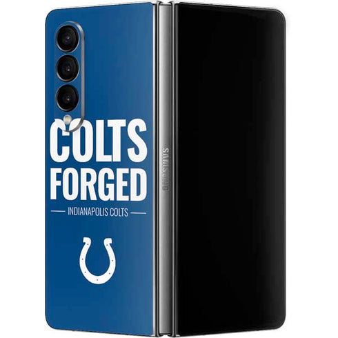 NFL Indianapolis Colts Team Motto Galaxy Z Fold4 5G Skin