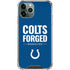 NFL Indianapolis Colts Team Motto iPhone 11 Pro Max Clear Case