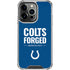 NFL Indianapolis Colts Team Motto iPhone 14 Pro Clear Case