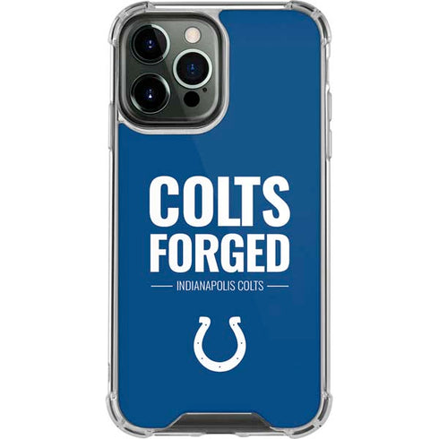 NFL Indianapolis Colts Team Motto iPhone 15 Pro Max Clear Case