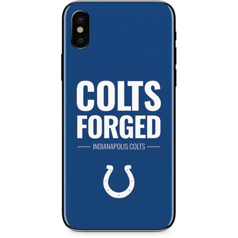 NFL Indianapolis Colts Team Motto iPhone XS Skin