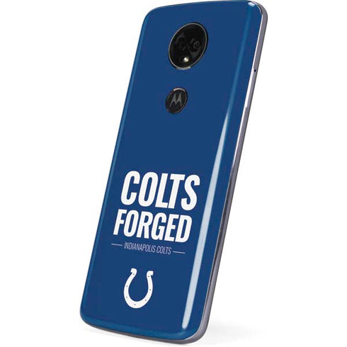 NFL Indianapolis Colts Team Motto Moto E5 Plus Skin