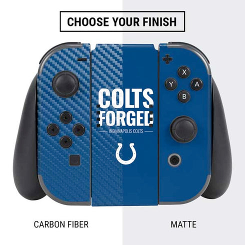 NFL Indianapolis Colts Team Motto Nintendo Switch Bundle Skin
