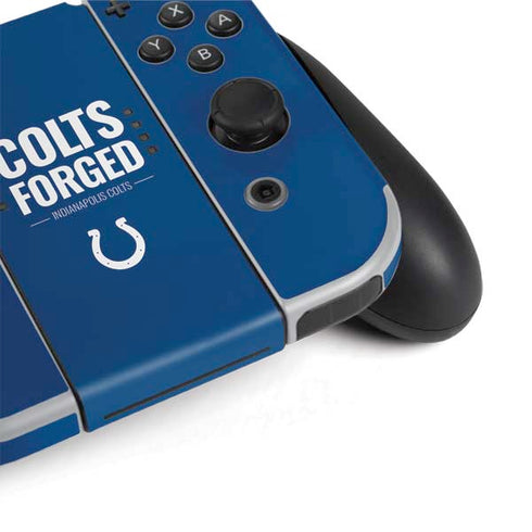 NFL Indianapolis Colts Team Motto Nintendo Switch OLED (2021) Skin