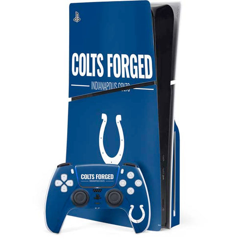 NFL Indianapolis Colts Team Motto PS5 Slim Disk Bundle Skin