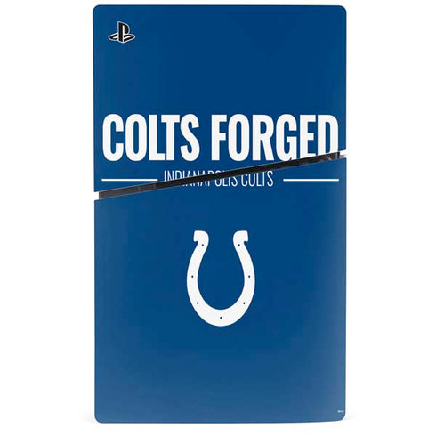 NFL Indianapolis Colts Team Motto PS5 Slim Disk Console Skin