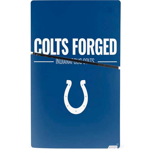 NFL Indianapolis Colts Team Motto PS5 Slim Digital Edition Console Skin