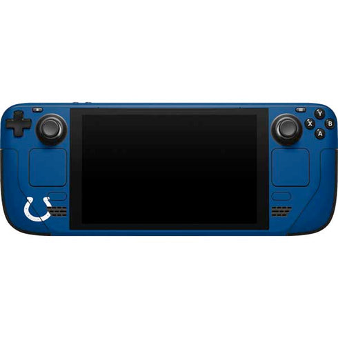 NFL Indianapolis Colts Team Motto Steam Deck Handheld Gaming Computer Skin