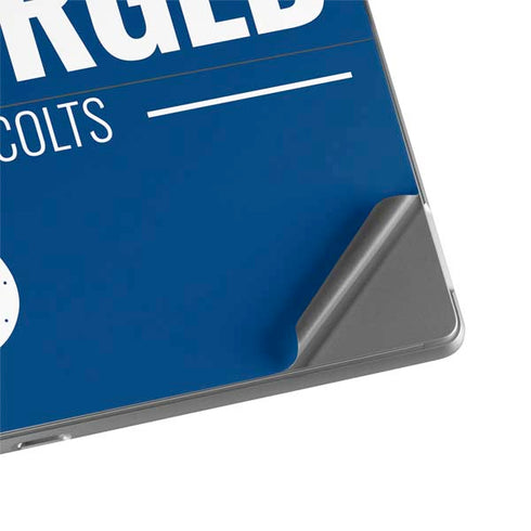 NFL Indianapolis Colts Team Motto Surface Pro 8 Skin