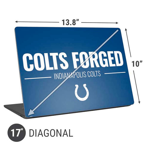 NFL Indianapolis Colts Team Motto Universal Laptop 17in (13.8 x 10in) Skin