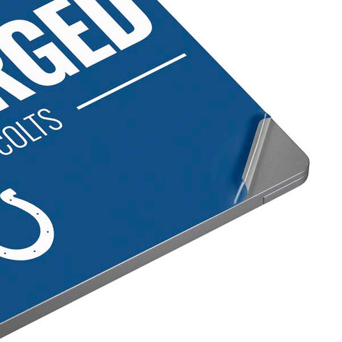 NFL Indianapolis Colts Team Motto Universal Laptop 18in (14.6 x 10.6in) Skin