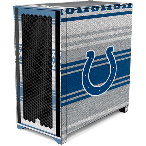 NFL Indianapolis Colts Trailblazer Corsair 4000D Tempered Glass Mid-Tower ATX Case Skin