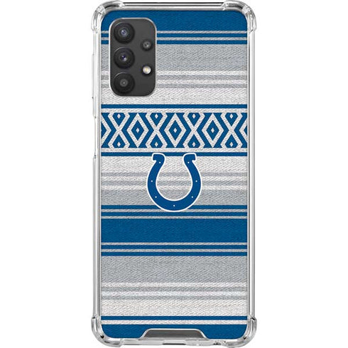 NFL Indianapolis Colts Trailblazer Galaxy A32 5G Clear Case