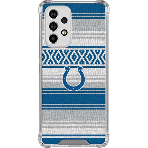 NFL Indianapolis Colts Trailblazer Galaxy A53 5G Clear Case